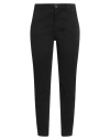 Kocca Woman Pants Black Size 27 Cotton, Elastane