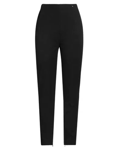Kocca Woman Pants Black Size 8 Polyester, Elastane