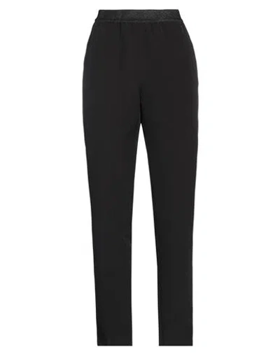 Kocca Woman Pants Black Size M Polyester, Elastane