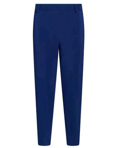 Kocca Woman Pants Blue Size 4 Polyester, Elastane