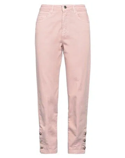 Kocca Woman Pants Blush Size 8 Cotton, Elastane In Pink