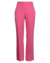 Kocca Woman Pants Fuchsia Size 12 Polyester, Elastane In Pink