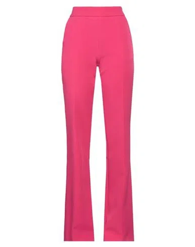 Kocca Woman Pants Fuchsia Size 6 Polyester, Elastane In Pink