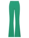 Kocca Woman Pants Green Size 6 Polyester, Elastane