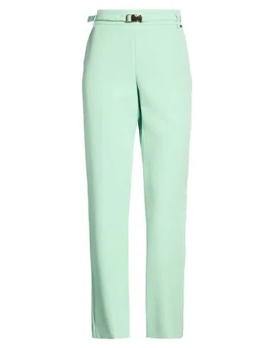 Kocca Woman Pants Light Green Size 8 Polyester, Elastane