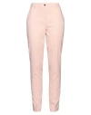 Kocca Woman Pants Light Pink Size 10 Polyester, Elastane