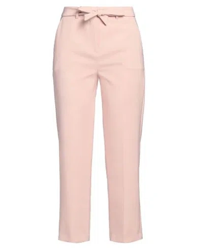 Kocca Woman Pants Light Pink Size 14 Polyester, Elastane