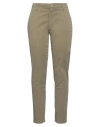 Kocca Woman Pants Military Green Size 30 Cotton, Elastane, Polyurethane, Polyester, Viscose