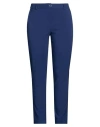 Kocca Woman Pants Navy Size 27 Cotton, Elastane In Blue