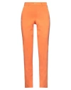 Kocca Woman Pants Orange Size 2 Polyester, Elastane