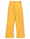 Kocca Woman Cropped Pants Orange Size 31 Cotton In Orange