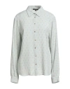 Kocca Woman Shirt Sky Blue Size L Viscose, Polyester In Blue