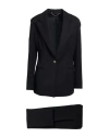Kocca Woman Suit Black Size 8 Polyester, Viscose, Elastane In Multi