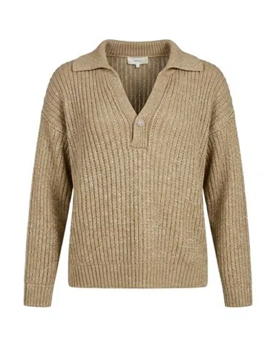 Kocca Woman Sweater Sand Size Xs Acrylic, Viscose, Wool, Polyester, Alpaca Wool In Beige