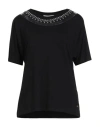 Kocca Woman T-shirt Black Size S Viscose, Elastane In Black