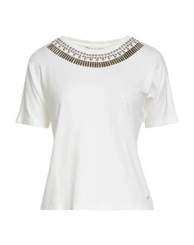 Kocca Woman T-shirt White Size Xs Viscose, Elastane