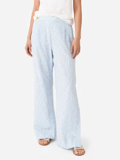 Koché Jules Pant In Sky Bloom In Multi