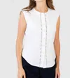 Koché Julia Top In White In White