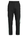 Koché Man Pants Black Size 40 Acetate, Cotton In Black