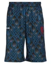 Koché Man Shorts & Bermuda Shorts Charcoal Size M Polyester In Grey