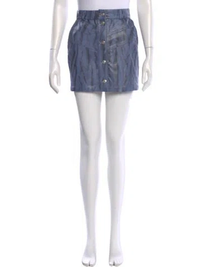 Pre-owned Koché Mini Skirt W/ Tags In Multi