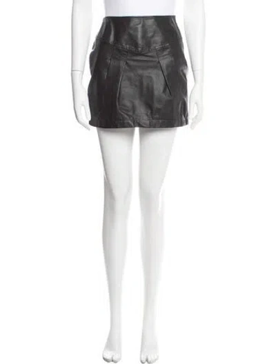 Pre-owned Koché Mini Skirt In White