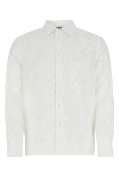 Koché Embroidered Viscose Blend Shirt In Printed