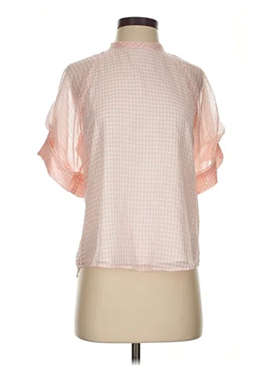 Pre-owned Koché Short Sleeve Blouse In Pink