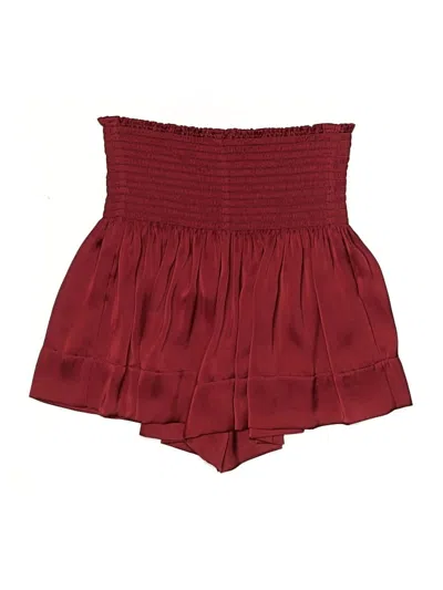 Pre-owned Koché Shorts In Burgundy