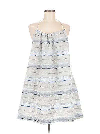 Pre-owned Koché Sleeveless Top Silver Halter Neckline Tops