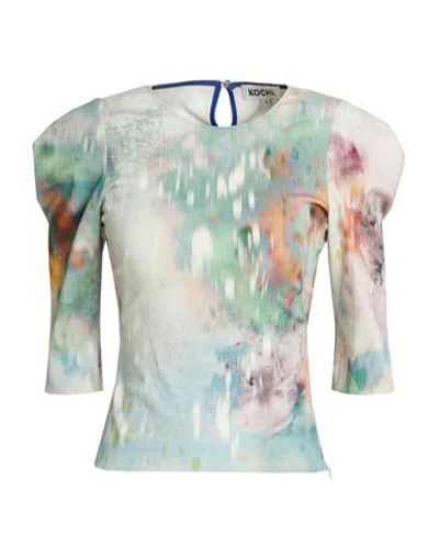 Koché Tops & Tees - T-shirts In Multi