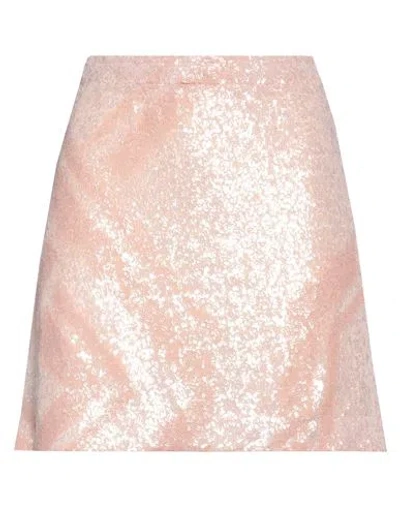 Koché Woman Mini Skirt Light Pink Size S Polyester, Elastane