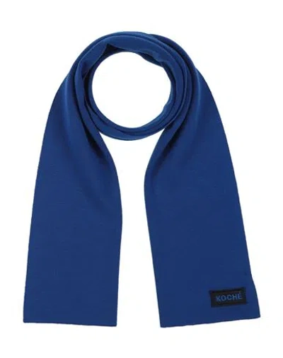 Koché Woman Scarf Blue Size - Wool