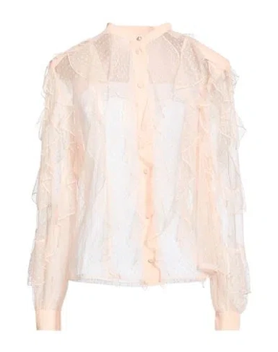 Koché Woman Shirt Blush Size S Polyamide In Pink