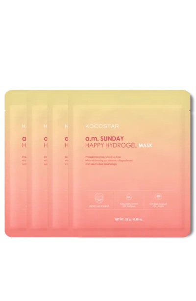Kocostar A.m. Sunday Happy Hydrogel Mask In Multi