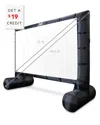 Kodak 14.5ft Inflatable Outdoor Projector Screen With $19 Credit In Black