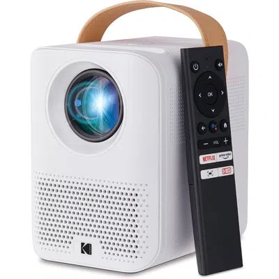 Kodak 200 Lumens Portable Projector In White