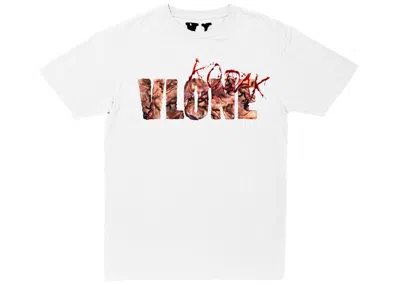 Pre-owned Kodak Black Men's  X Vlone Vlonekb T-shirt In White