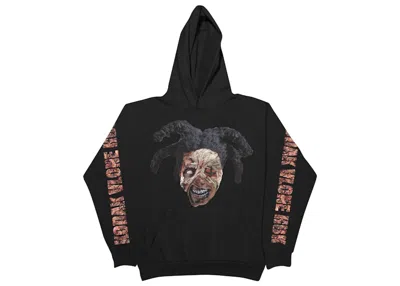 Pre-owned Kodak Black Men's Kodak X Vlone Zombie Hoodie In Black