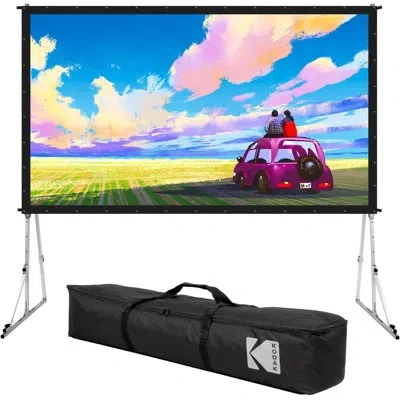 Kodak Gray 120" Portable Folding Frame Projector Screen