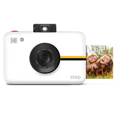 Kodak Step Instant Camera With 10mp Image Sensor (white) Go Bundle