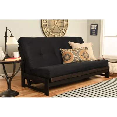 Kodiak Aspen Frame-reclaim Mocha Finish-suede Black Mattress