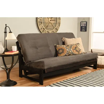 Kodiak Aspenframe-reclaim Mocha Finish-suede Gray Mattress