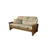Kodiak Furniture Washington Frame-rustic Walnut Finish-takara Rain Mattress