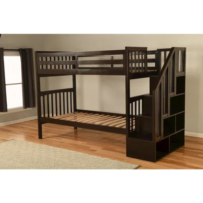 Kodiak Kelcie Twin-full Bunk Bed Dark Chocolate
