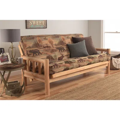Kodiak Lodge Frame-natural Finish-canadian Mattress