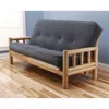 Kodiak Lodge Frame-natural Finish-marmont Thunder Mattress