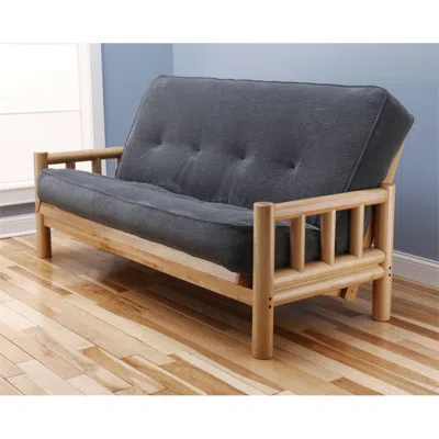 Kodiak Lodge Frame-natural Finish-marmont Thunder Mattress