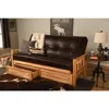 Kodiak Lodge Frame-natural Finish-oregon Trail Java Mattress-storage Drawers