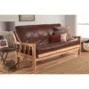 Kodiak Lodge Frame-natural Finish-oregon Trail Saddle Mattress